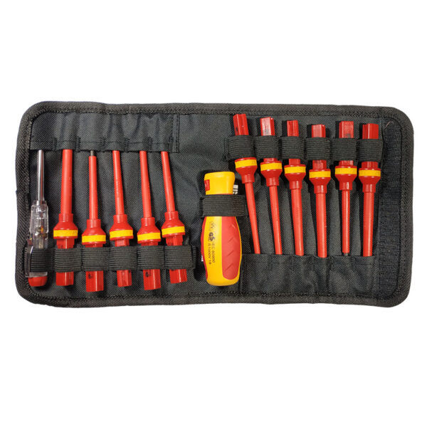 JUEGO DESTORNILLADORES VDE 13 PCS.