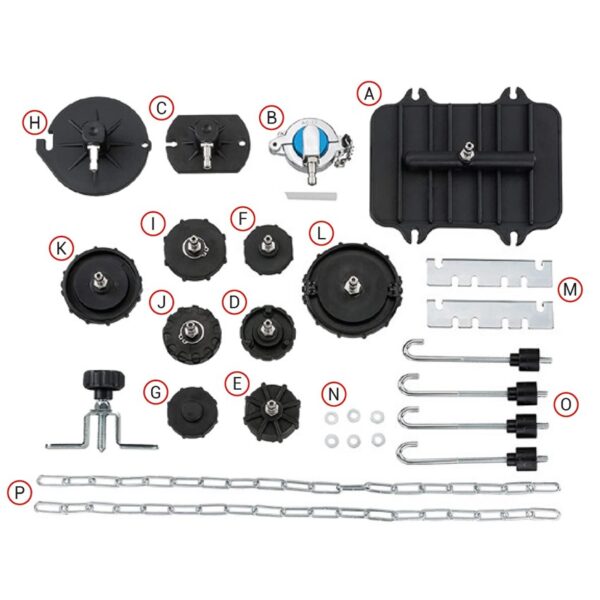 Second image of CONJUNTO DE TAPONES PARA SANGRADOR DE FRENOS