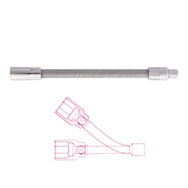 ALARGADERA FLEXIBLE 1/4"