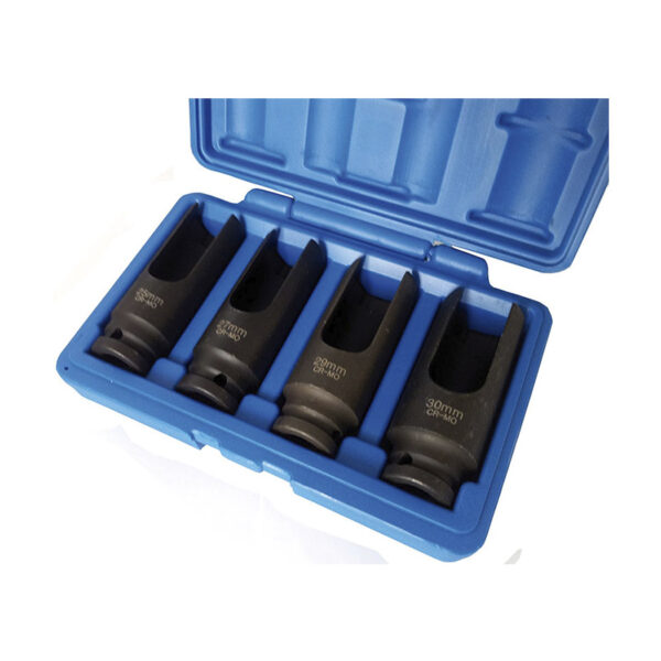 JUEGO DE VASOS 1/2" PARA INYECTORES SIEMENS Y BOSCH 4 PZAS.