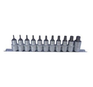 JUEGO DE PUNTAS EN VASOS TORX PLUS - 1/2"", 11 PZS.