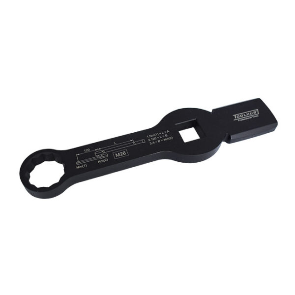LLAVE DE GOLPE AFLOJAR TUERCAS CALIPER M26 (12 PUNTAS)